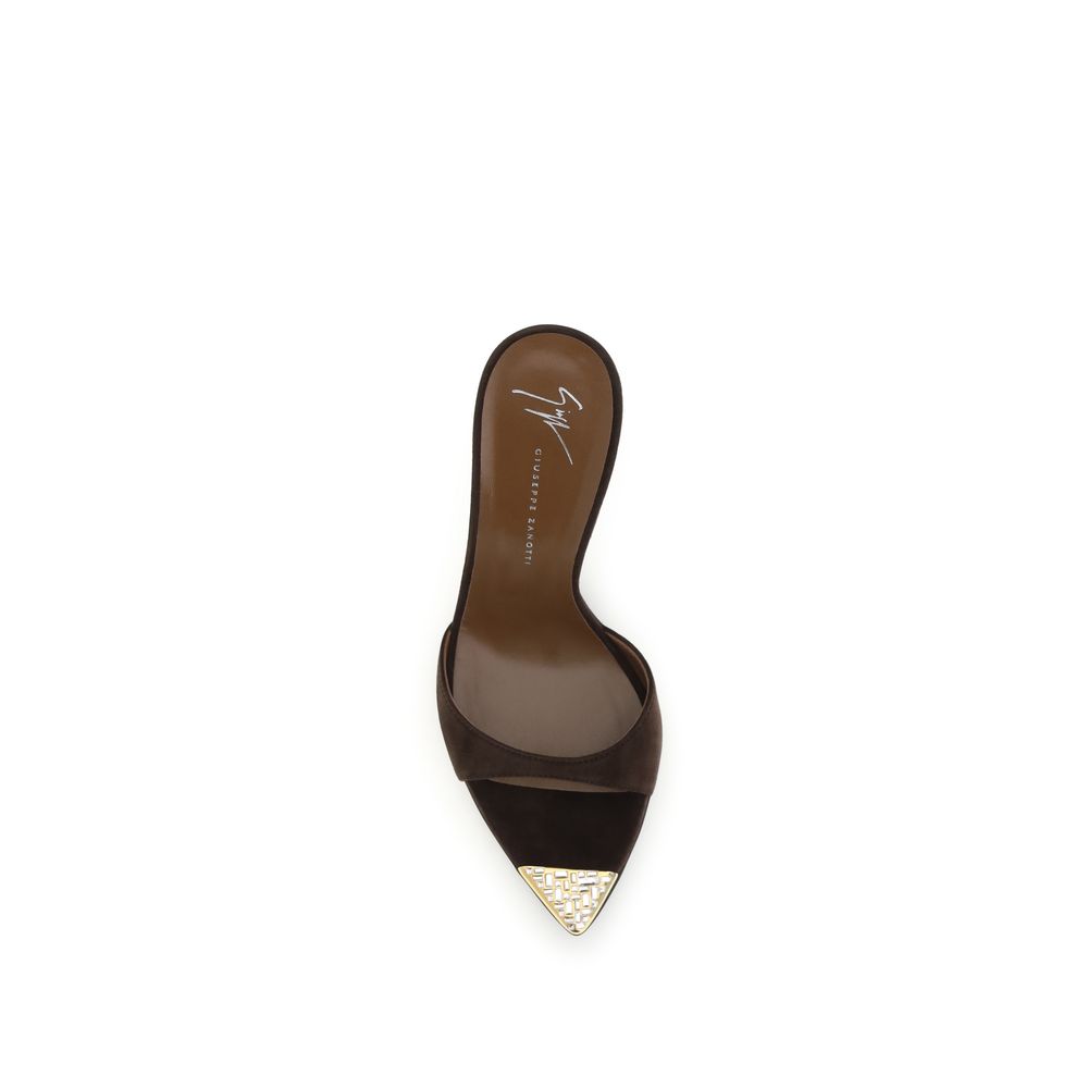 Giuseppe Zanotti Brown 'Baguette' Sandals braun