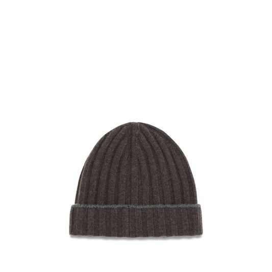 Brunello Cucinelli Brown Beanie Hat braun