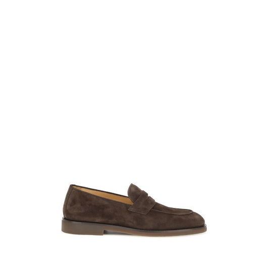 Brunello Cucinelli Brown 'Slip-On' Loafers braun