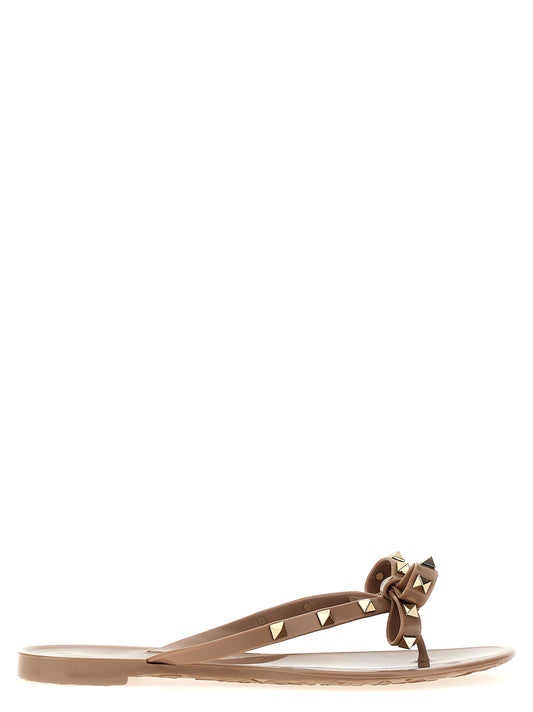Valentino Garavani Multicolor 'Rockstud' Sandals