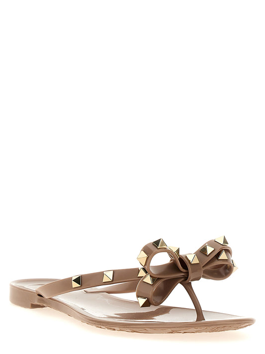 Valentino Garavani Multicolor 'Rockstud' Sandals