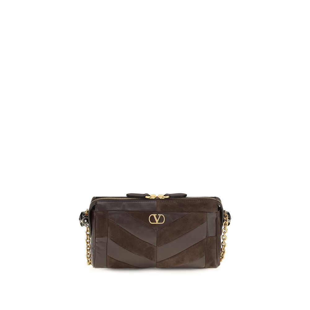 Valentino Garavani Brown Panthea Shoulder Bag braun