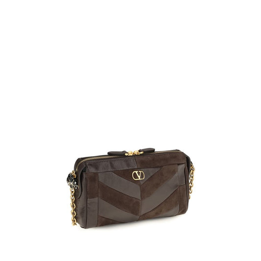 Valentino Garavani Brown Panthea Shoulder Bag braun