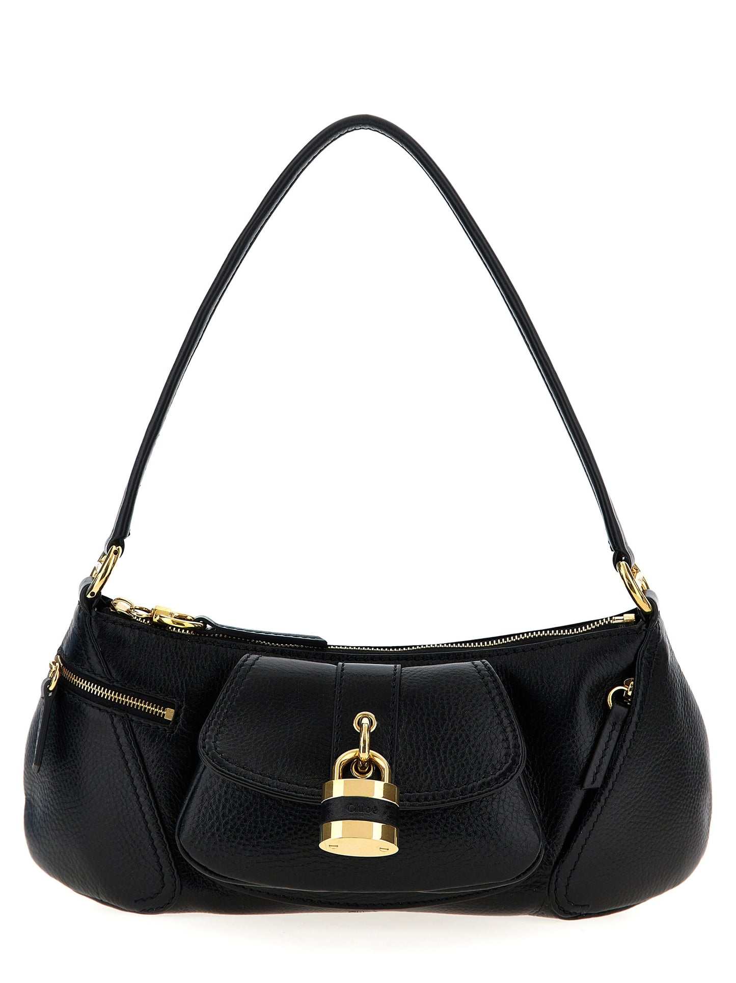 Chloé Black Shoulder Bag schwarz