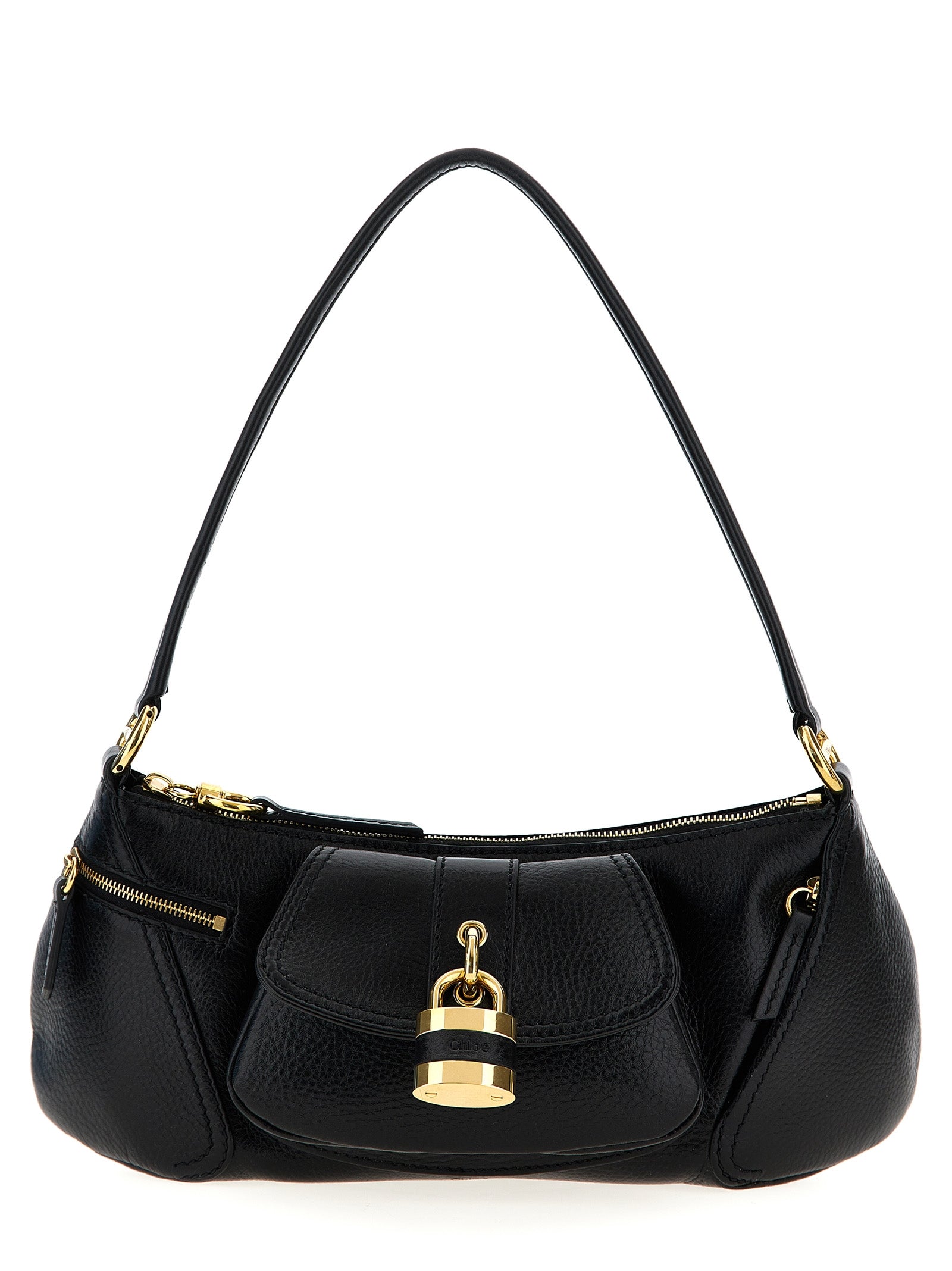 Chloé Black Shoulder Bag schwarz