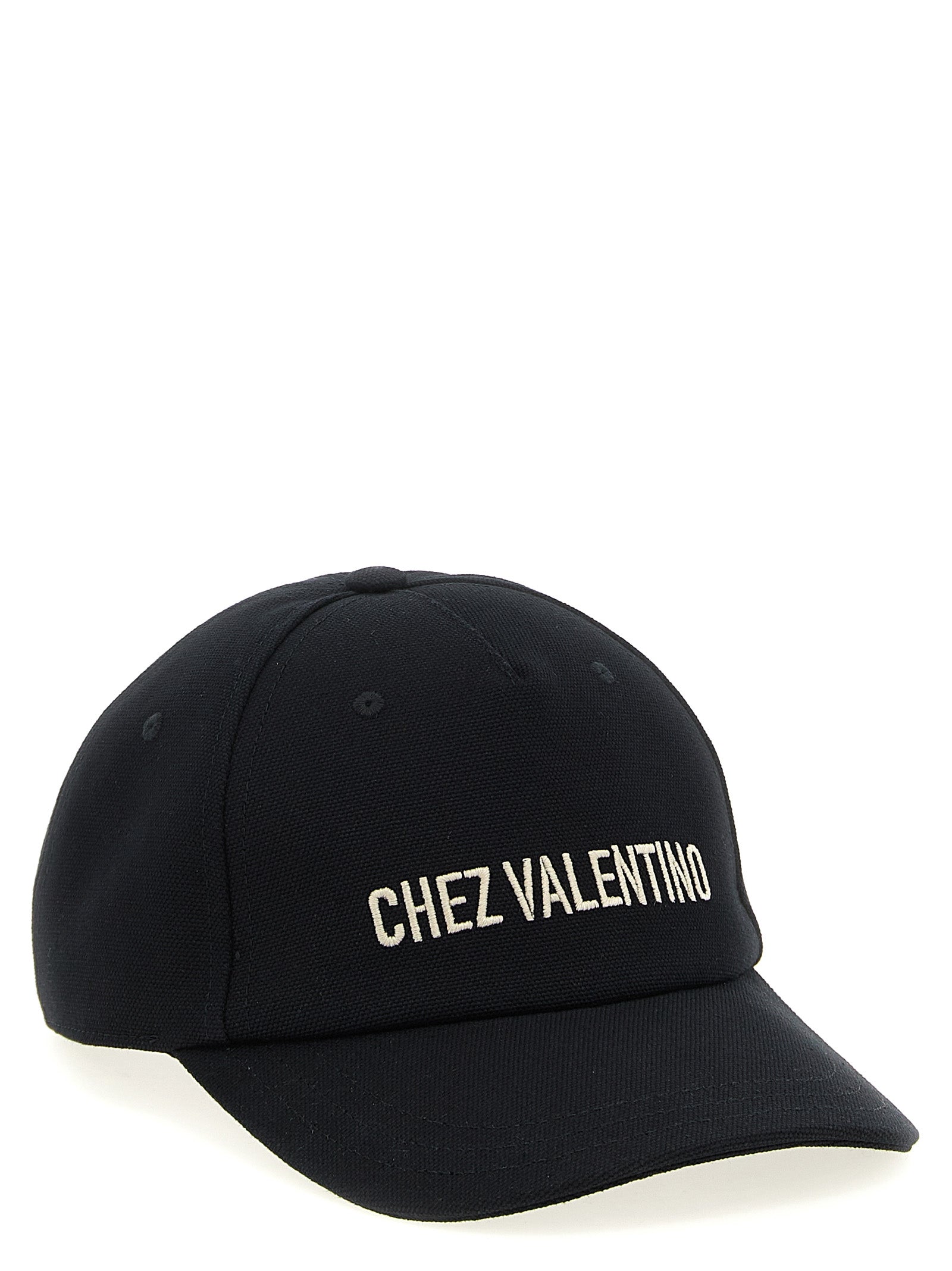 Valentino Garavani Black 'Chez Hat) schwarz