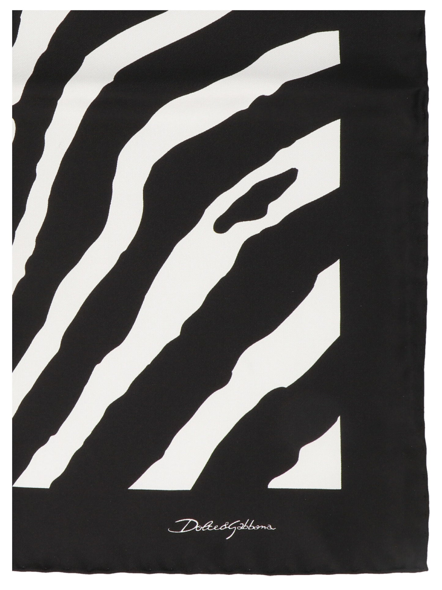 Dolce & Gabbana Bicolor 'Print That' Scarf multicolor