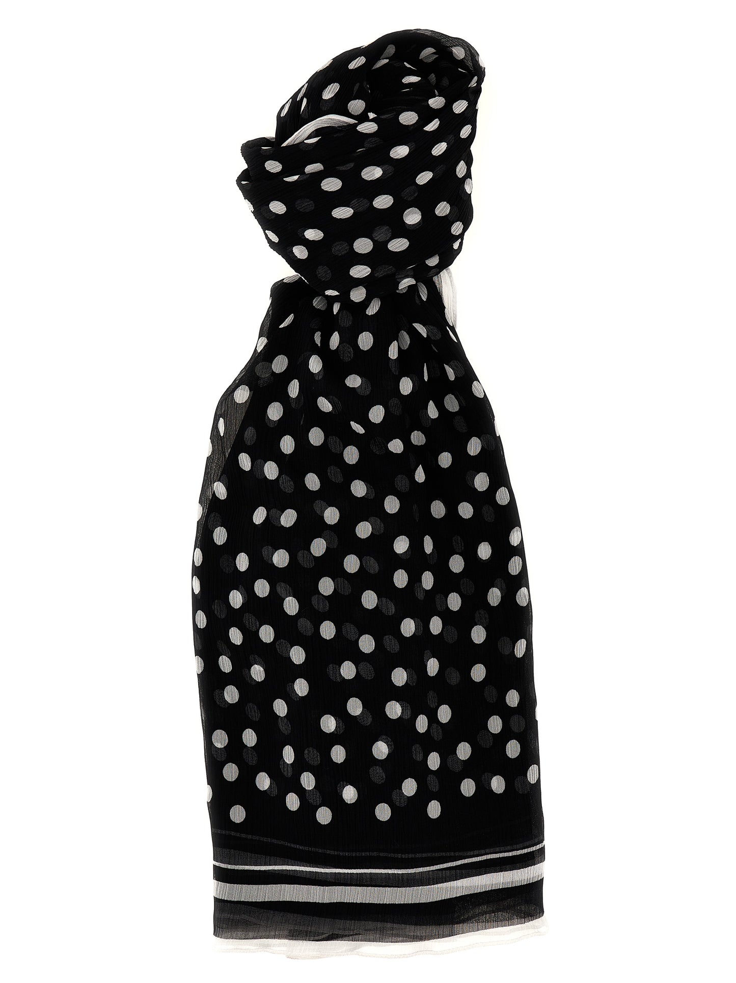 Dolce & Gabbana Bicolor Silk Scarf multicolor