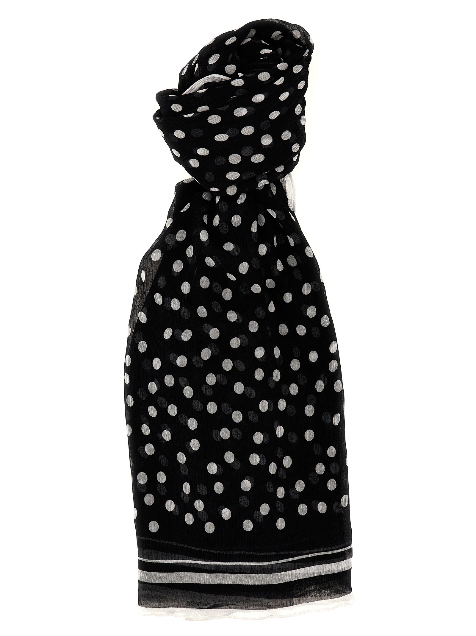 Dolce & Gabbana Bicolor Silk Scarf multicolor