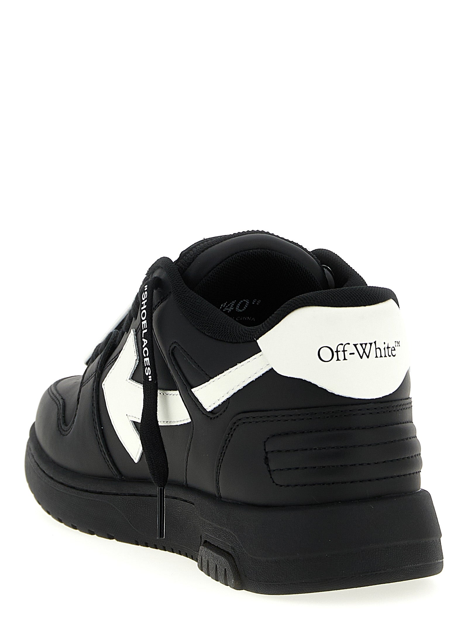 Off-White Bicolor Recycled Polyester Low Top Sneakers weiss