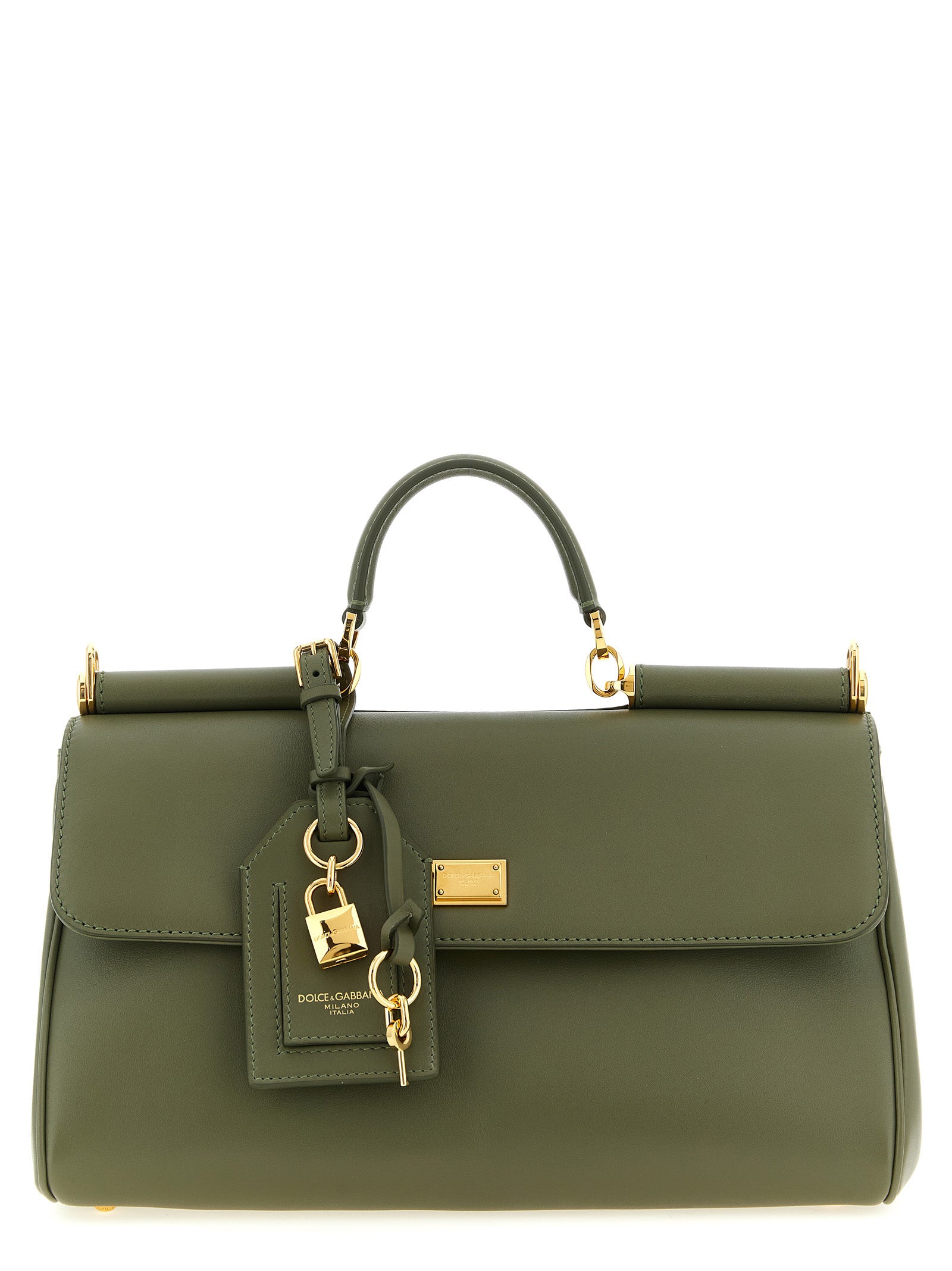 Dolce & Gabbana Bicolor 'My Sicily' Medium Handbag multicolor