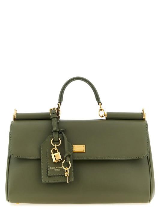 Dolce & Gabbana Bicolor 'My Sicily' Medium Handbag multicolor