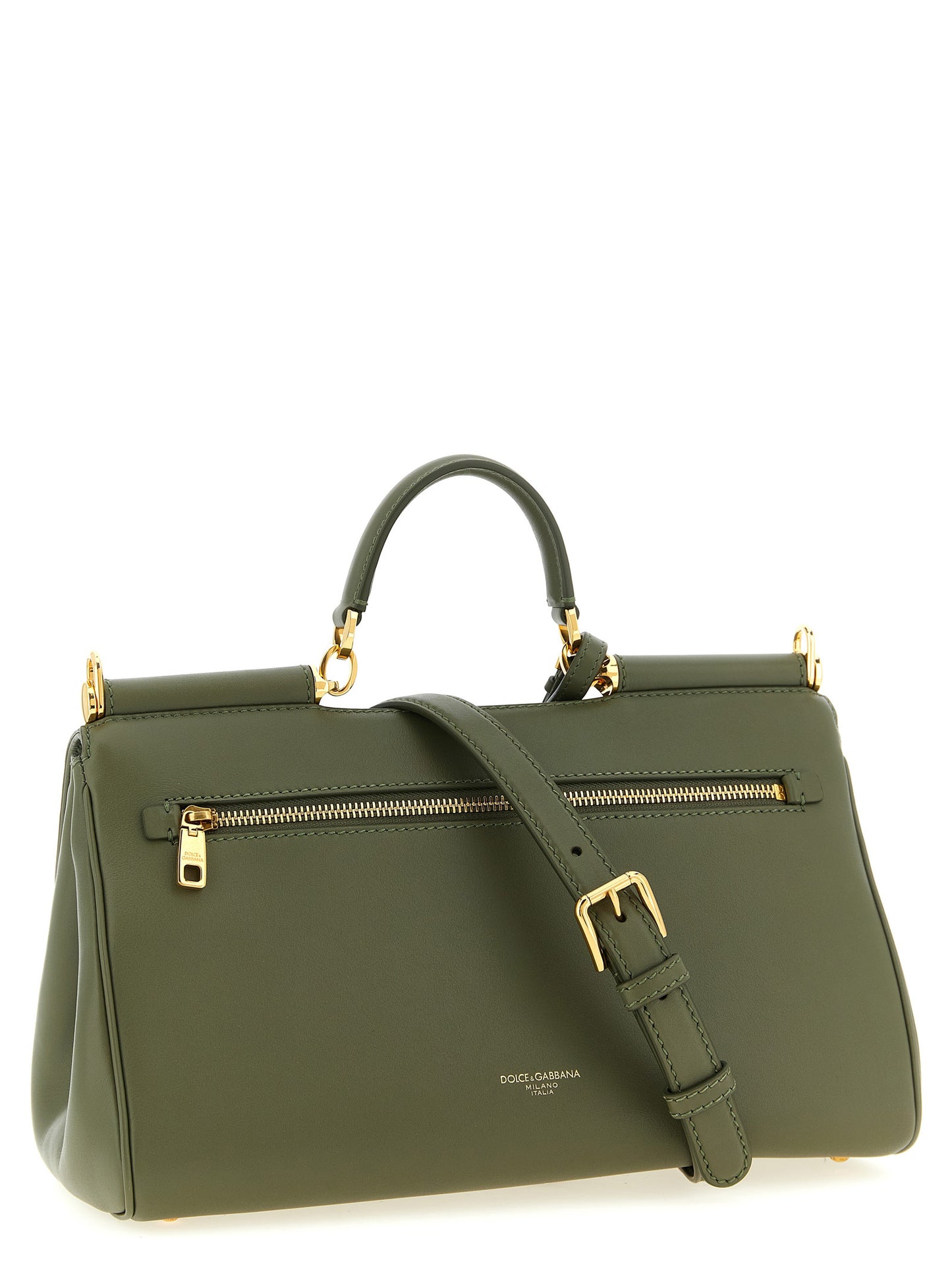 Dolce & Gabbana Bicolor 'My Sicily' Medium Handbag multicolor