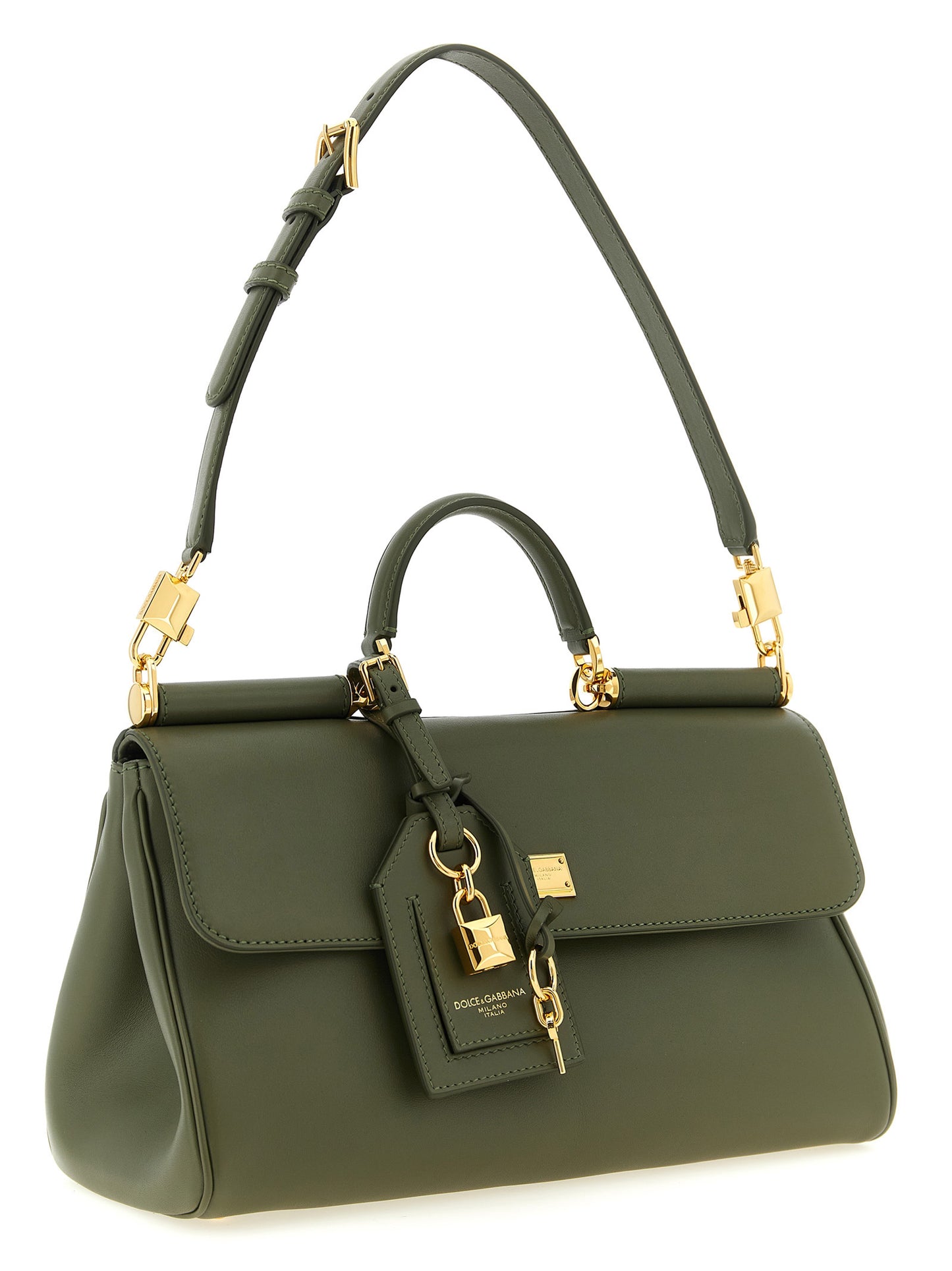 Dolce & Gabbana Bicolor 'My Sicily' Medium Handbag multicolor