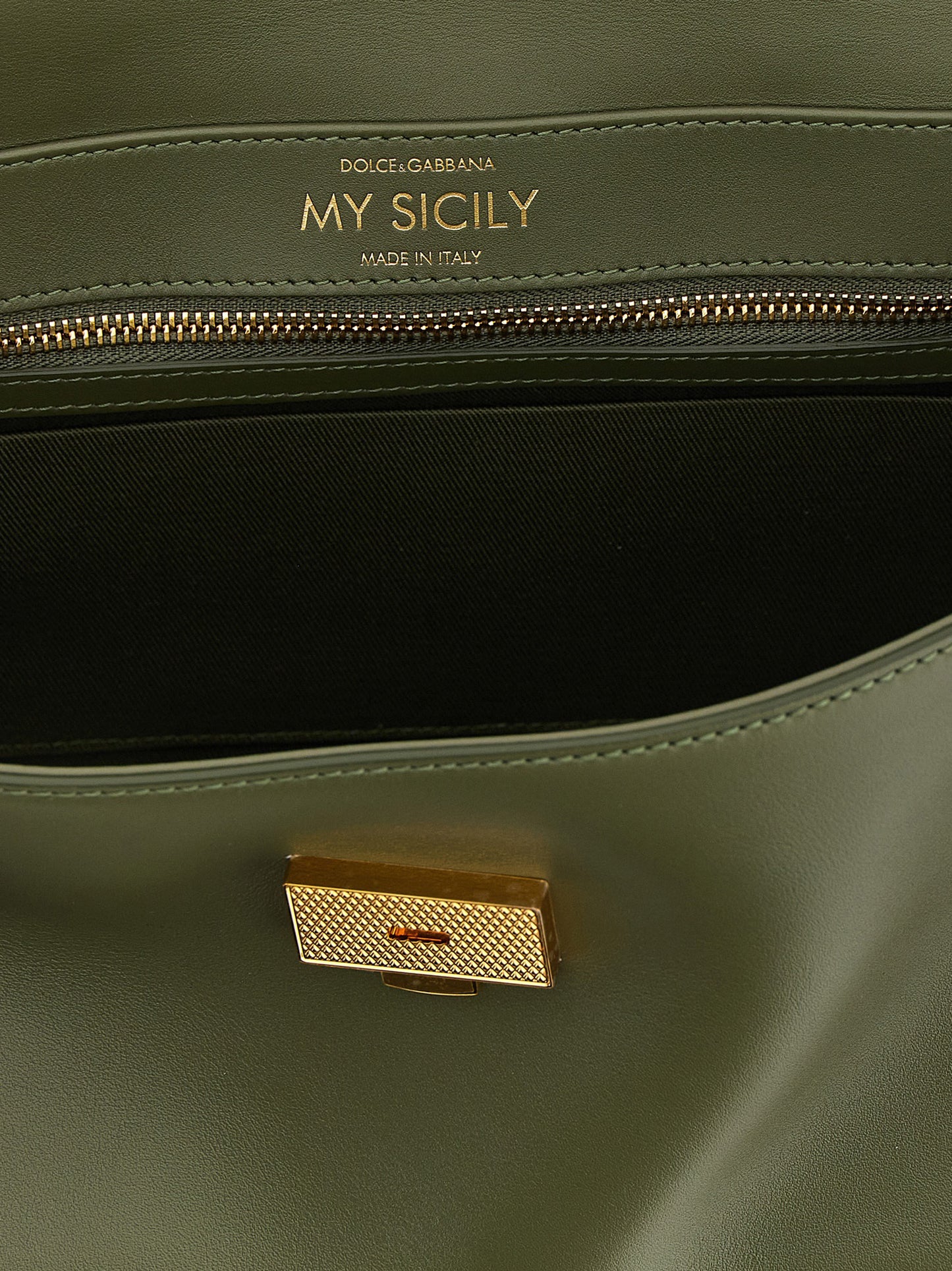 Dolce & Gabbana Bicolor 'My Sicily' Medium Handbag multicolor