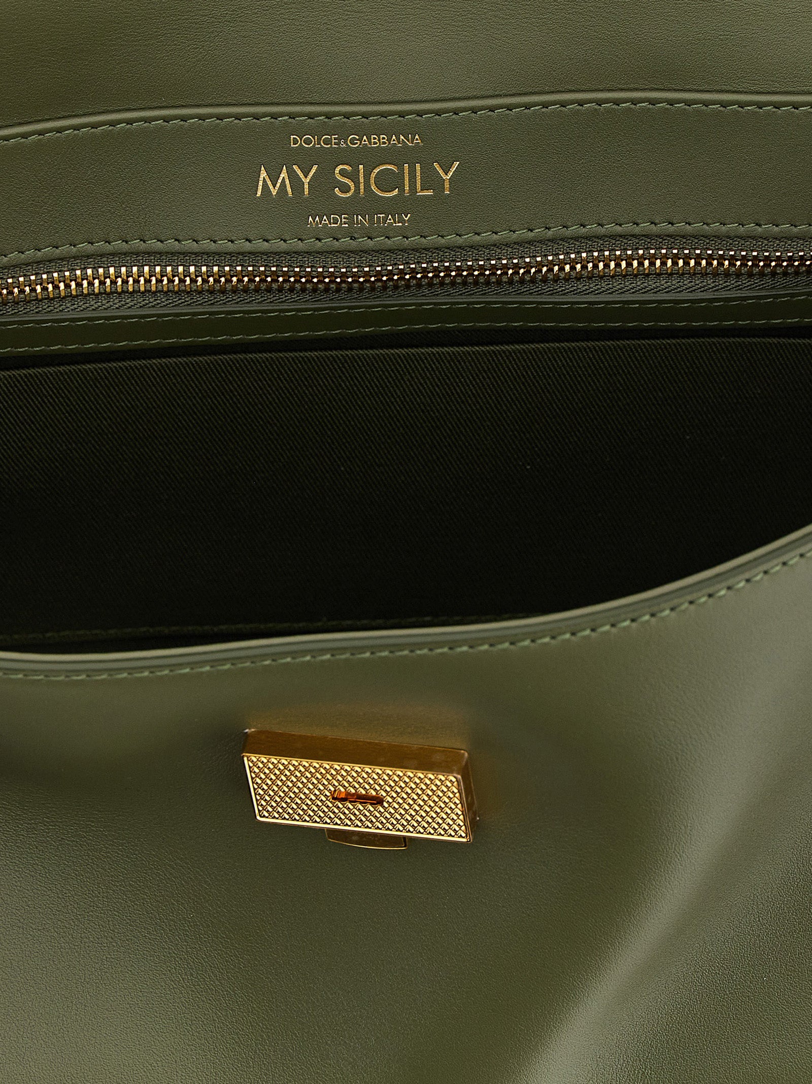 Dolce & Gabbana Bicolor 'My Sicily' Medium Handbag multicolor