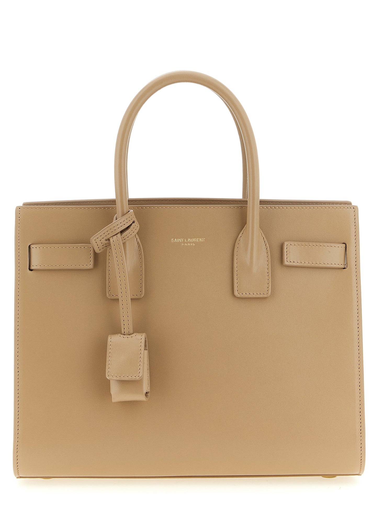 Saint Laurent Beige 'Sac De Jour' Handbag