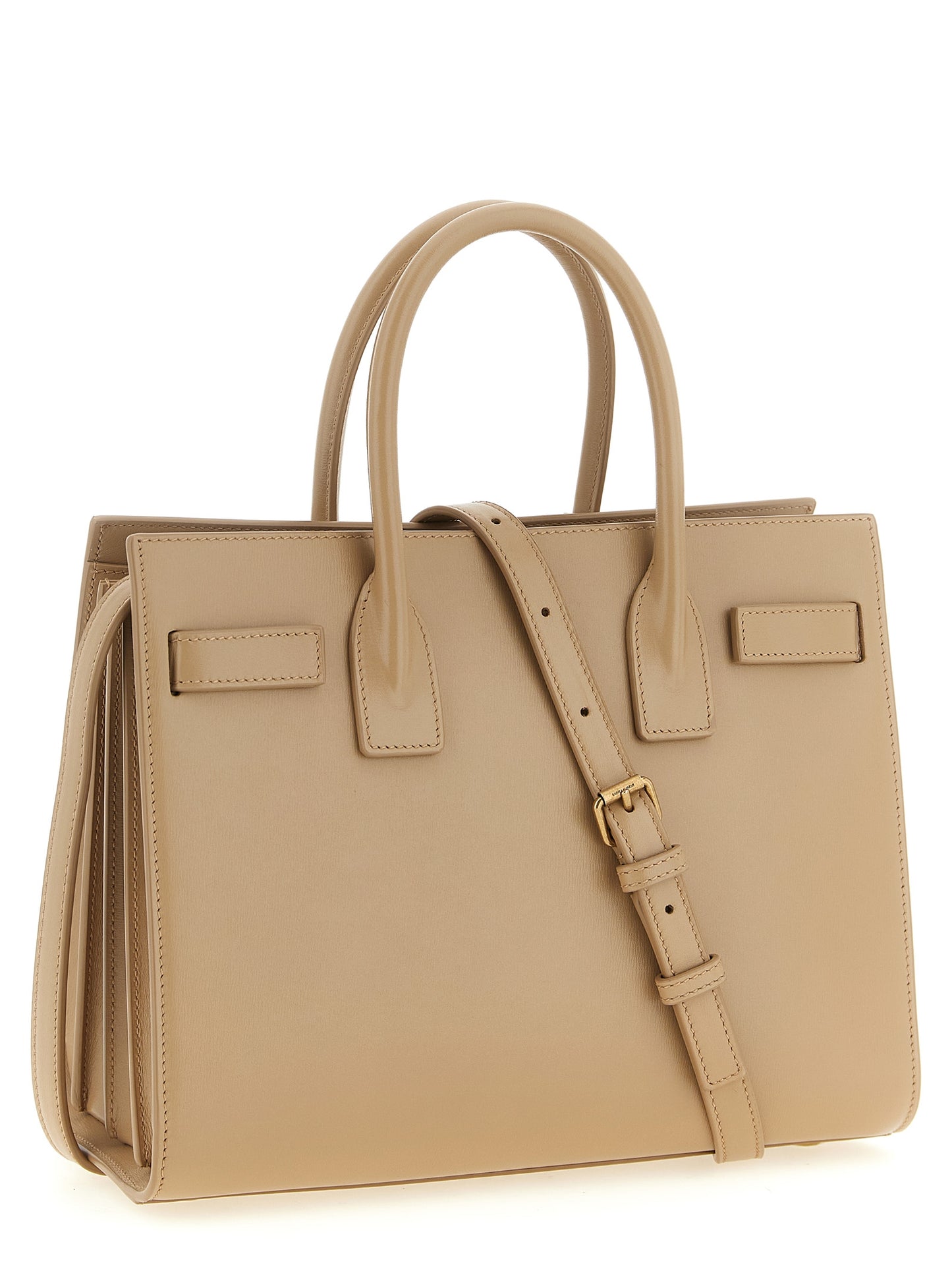 Saint Laurent Beige 'Sac De Jour' Handbag