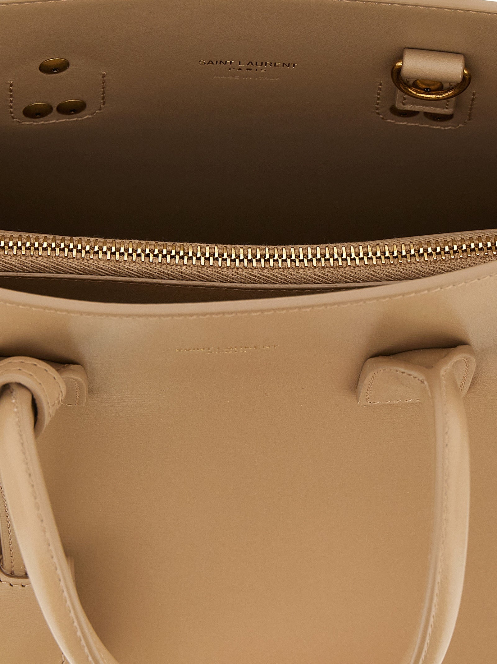 Saint Laurent Beige 'Sac De Jour' Handbag