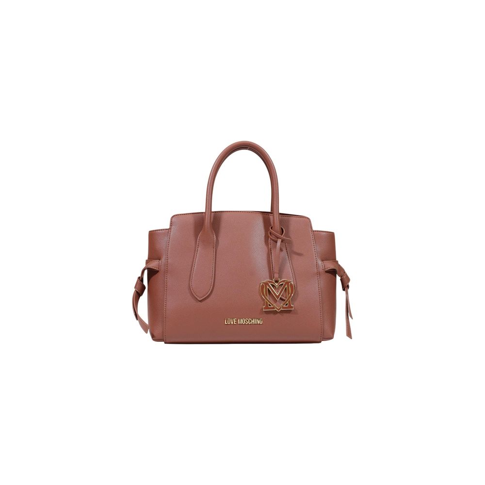 Love Moschino Brown Polyethylene Handbag braun