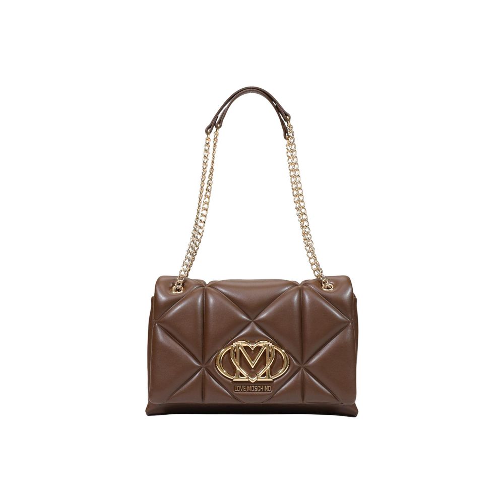Love Moschino Brown Polyethylene Handbag braun