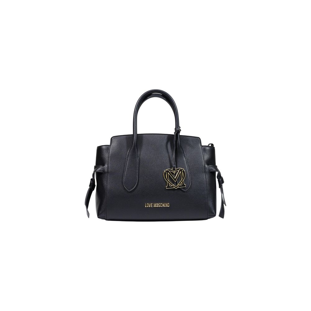 Love Moschino Black Polyethylene Handbag schwarz