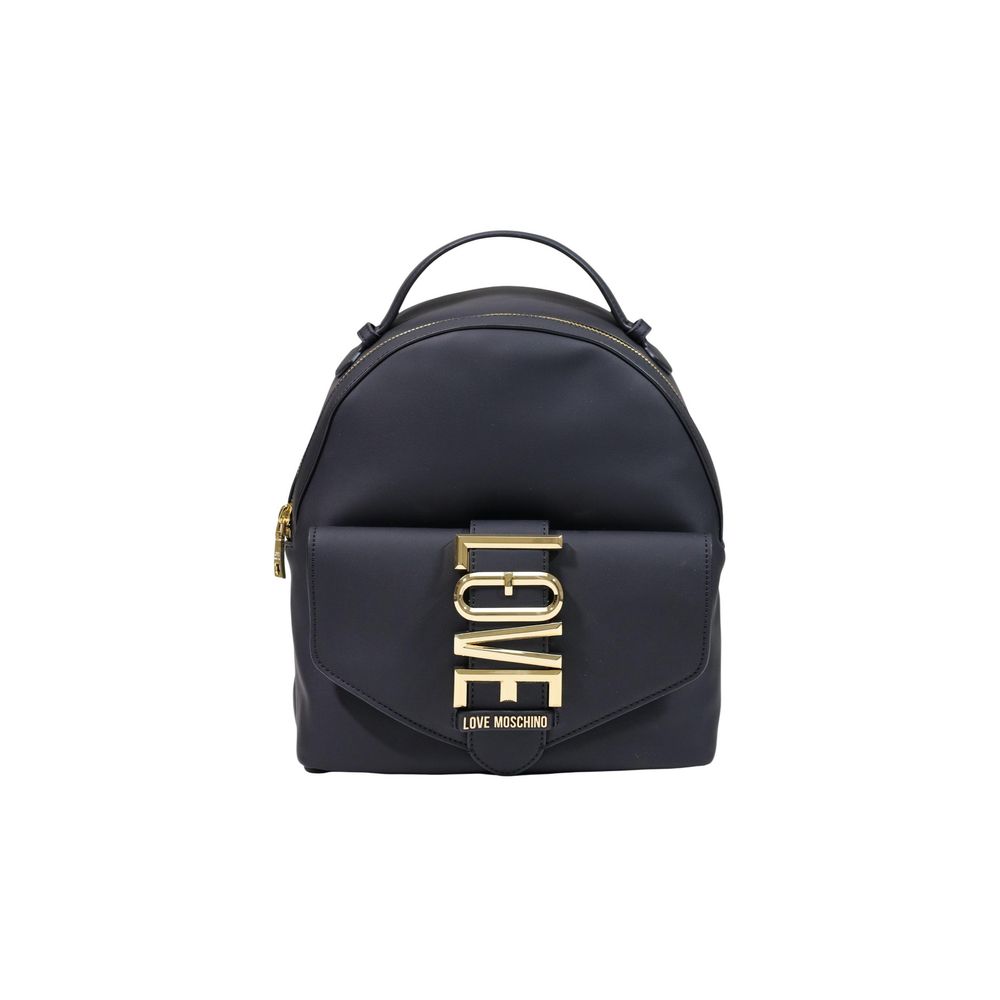 Love Moschino Black Backpack schwarz