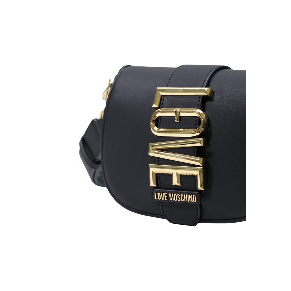 Love Moschino Black Medium Handbag schwarz