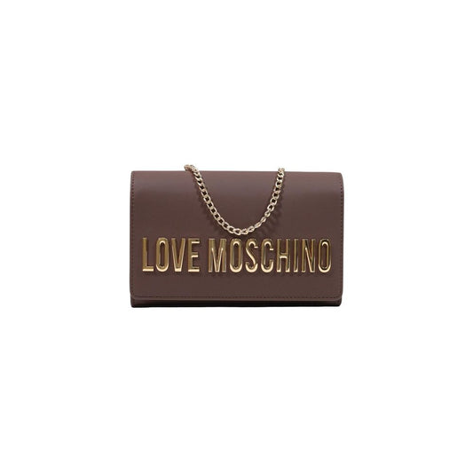 Love Moschino Brown Polyethylene Handbag braun