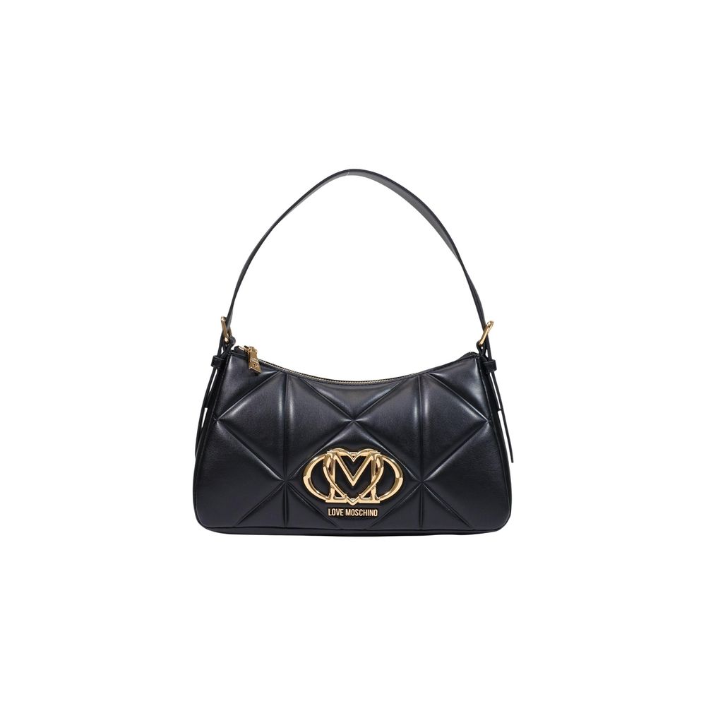 Love Moschino Black Polyethylene Handbag schwarz