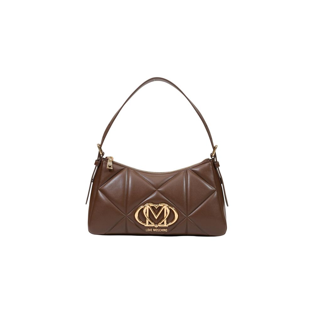 Love Moschino Brown Polyethylene Handbag braun