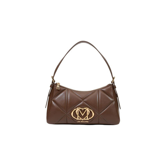 Love Moschino Brown Polyethylene Handbag braun