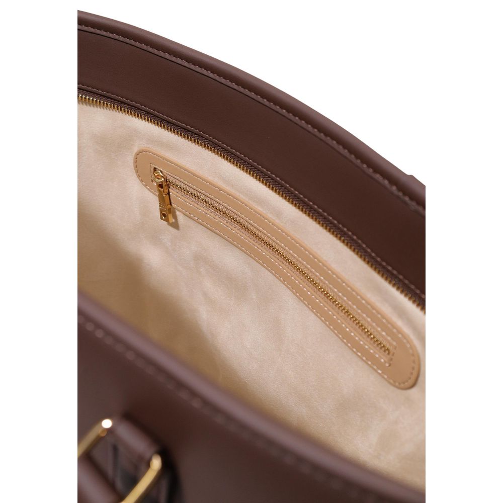 Love Moschino Brown Polyethylene Handbag braun