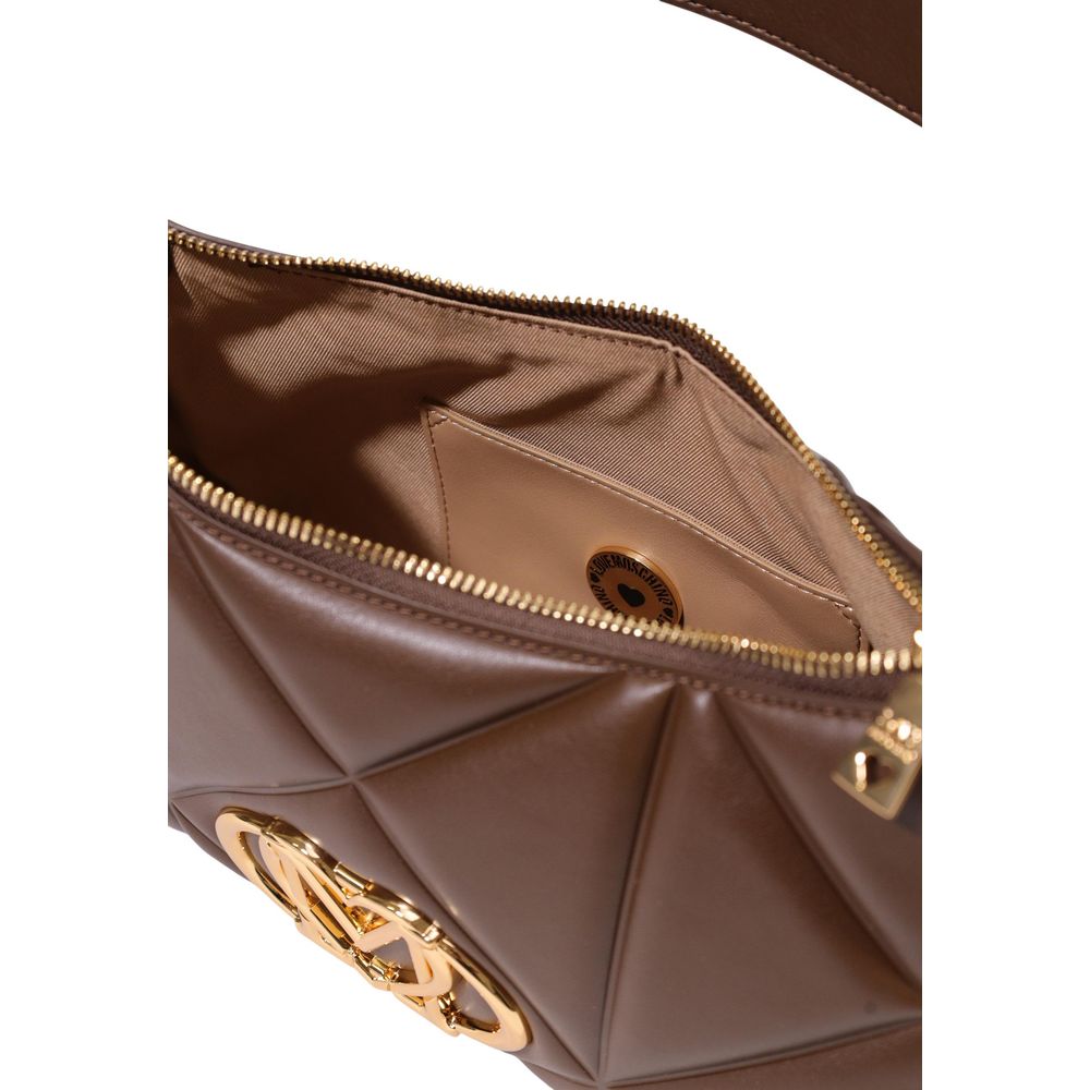 Love Moschino Brown Polyethylene Handbag braun