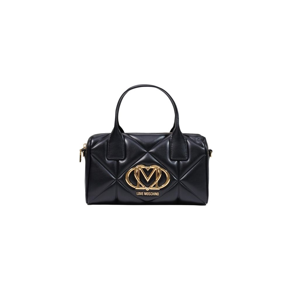 Love Moschino Black Office And Leisure Time, This Is A Must-Have Medium Handbag schwarz