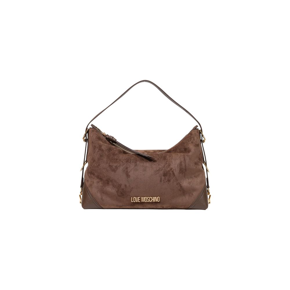 Love Moschino Brown Polyester Handbag braun
