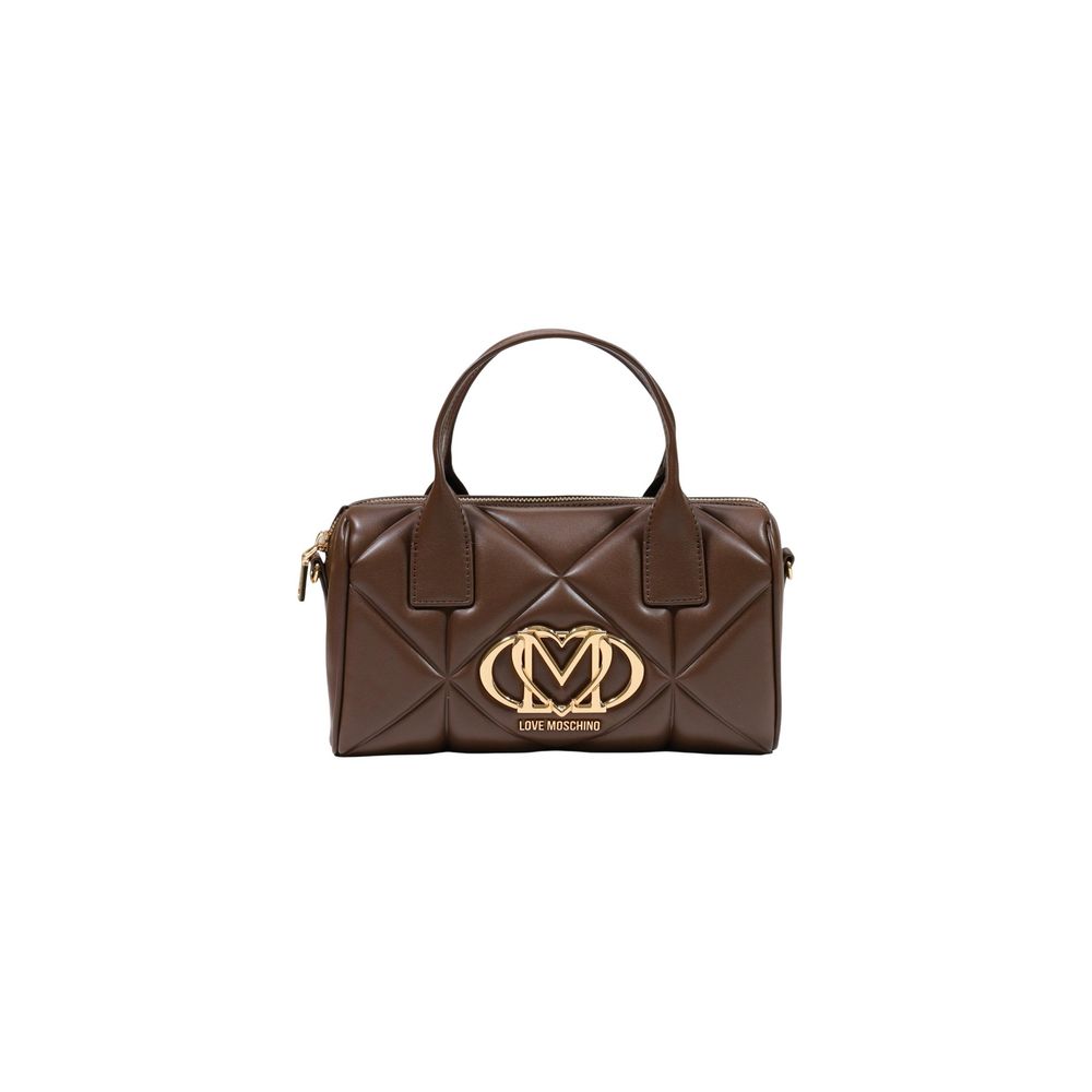 Love Moschino Brown Office And Leisure Time, This Is A Must-Have Medium Handbag braun