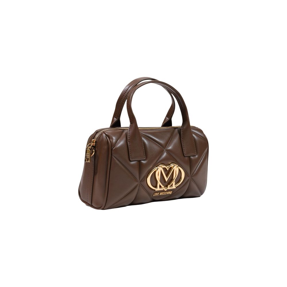 Love Moschino Brown Office And Leisure Time, This Is A Must-Have Medium Handbag braun