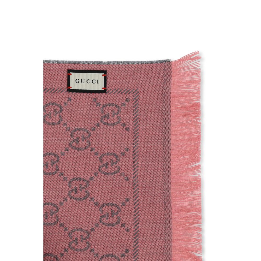 Gucci Multicolor Wool Oves Aries Scarf Curated Luxury Accessories by Orvyn