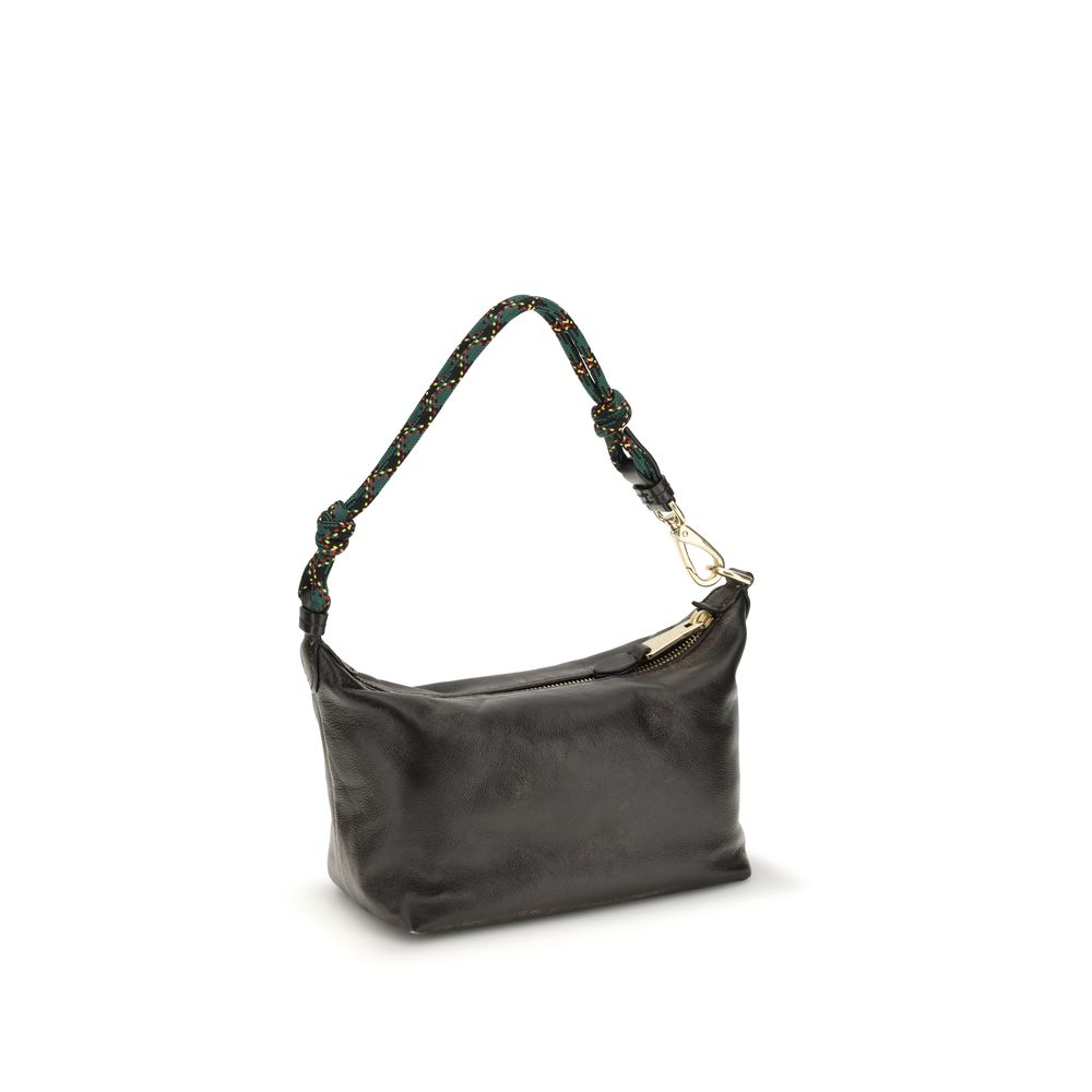 Miu Bicolor Leather Handbag multicolor