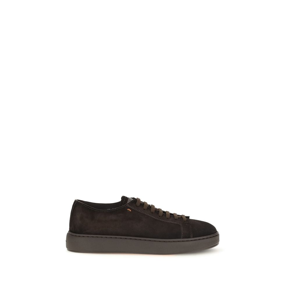 Santoni Brown 'Low Top' Sneakers braun