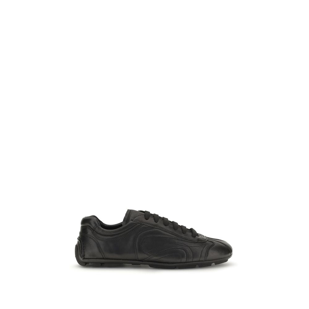 Prada Black 'Low Top' Sneakers schwarz