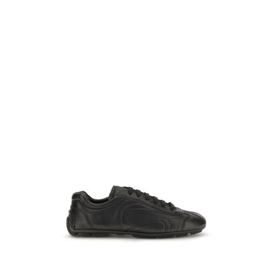 Prada Black 'Low Top' Sneakers schwarz
