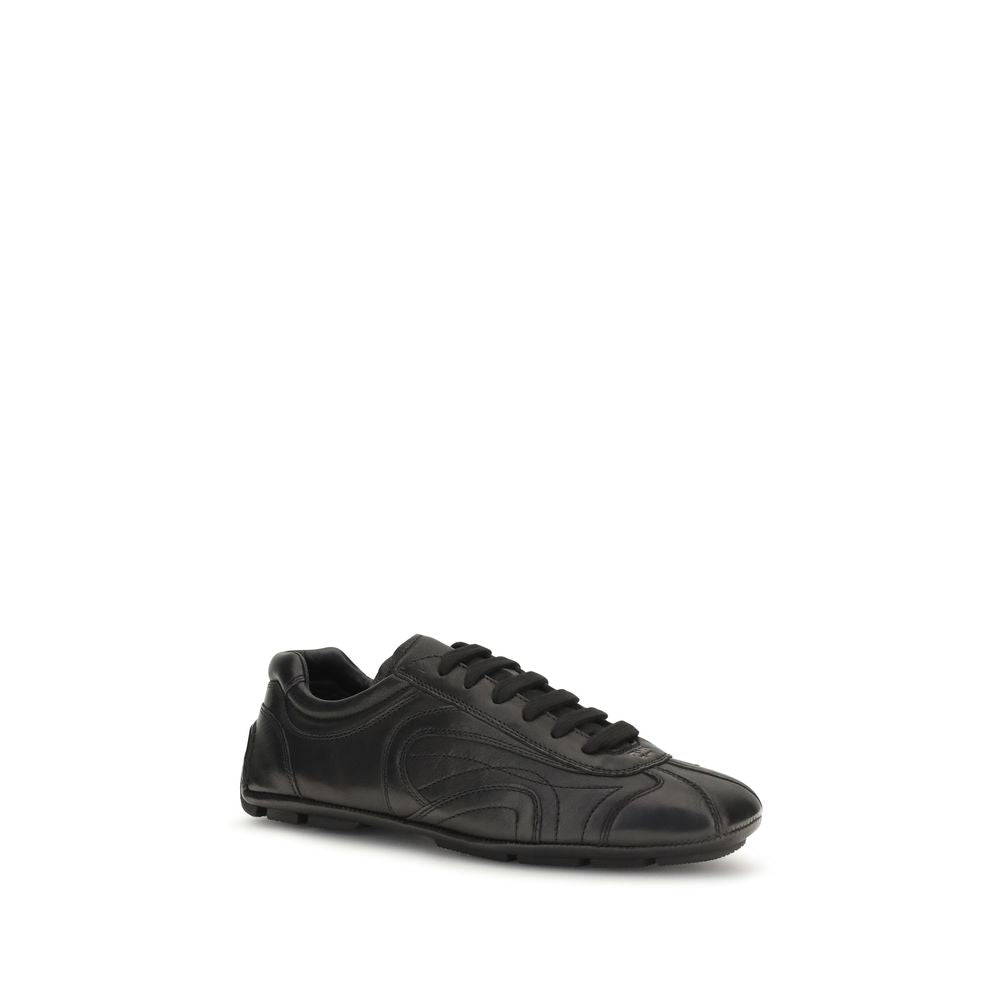 Prada Black 'Low Top' Sneakers schwarz