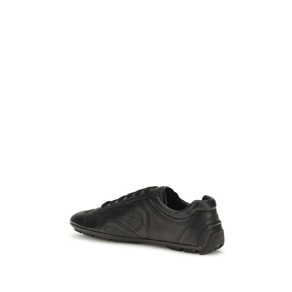 Prada Black 'Low Top' Sneakers schwarz