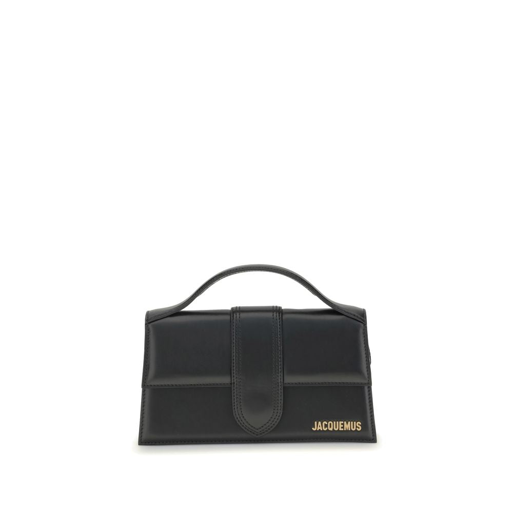 Jacquemus Black Calf Leather Bos Taurus Handbag Curated Luxury Accessories by Orvyn
