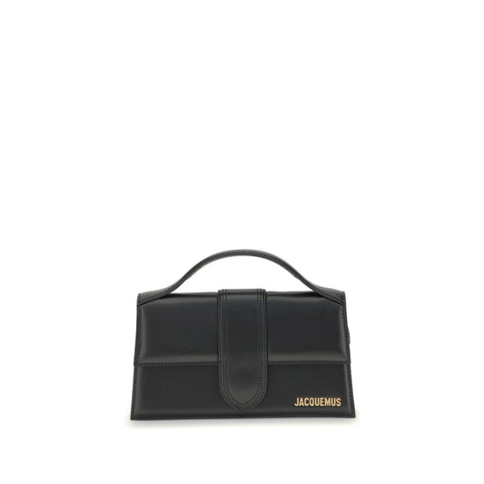 Jacquemus Black Calf Leather Bos Taurus Handbag Curated Luxury Accessories by Orvyn