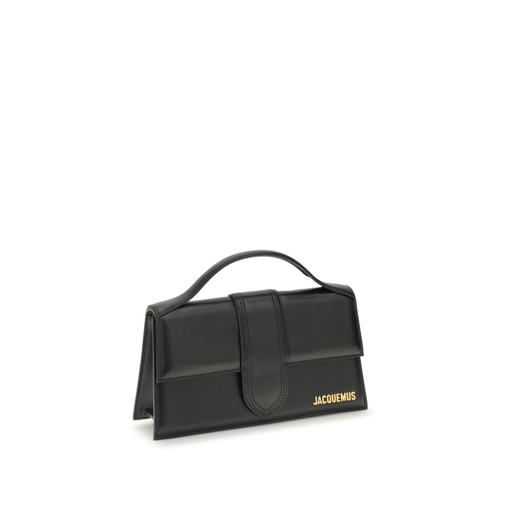 Jacquemus Black Calf Leather Bos Taurus Handbag Curated Luxury Accessories by Orvyn