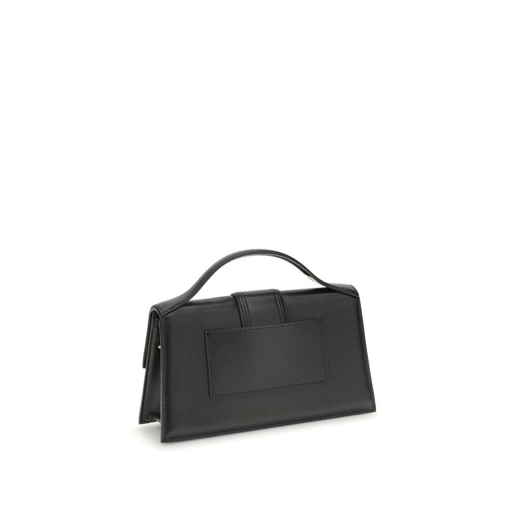 Jacquemus Black Calf Leather Bos Taurus Handbag Curated Luxury Accessories by Orvyn