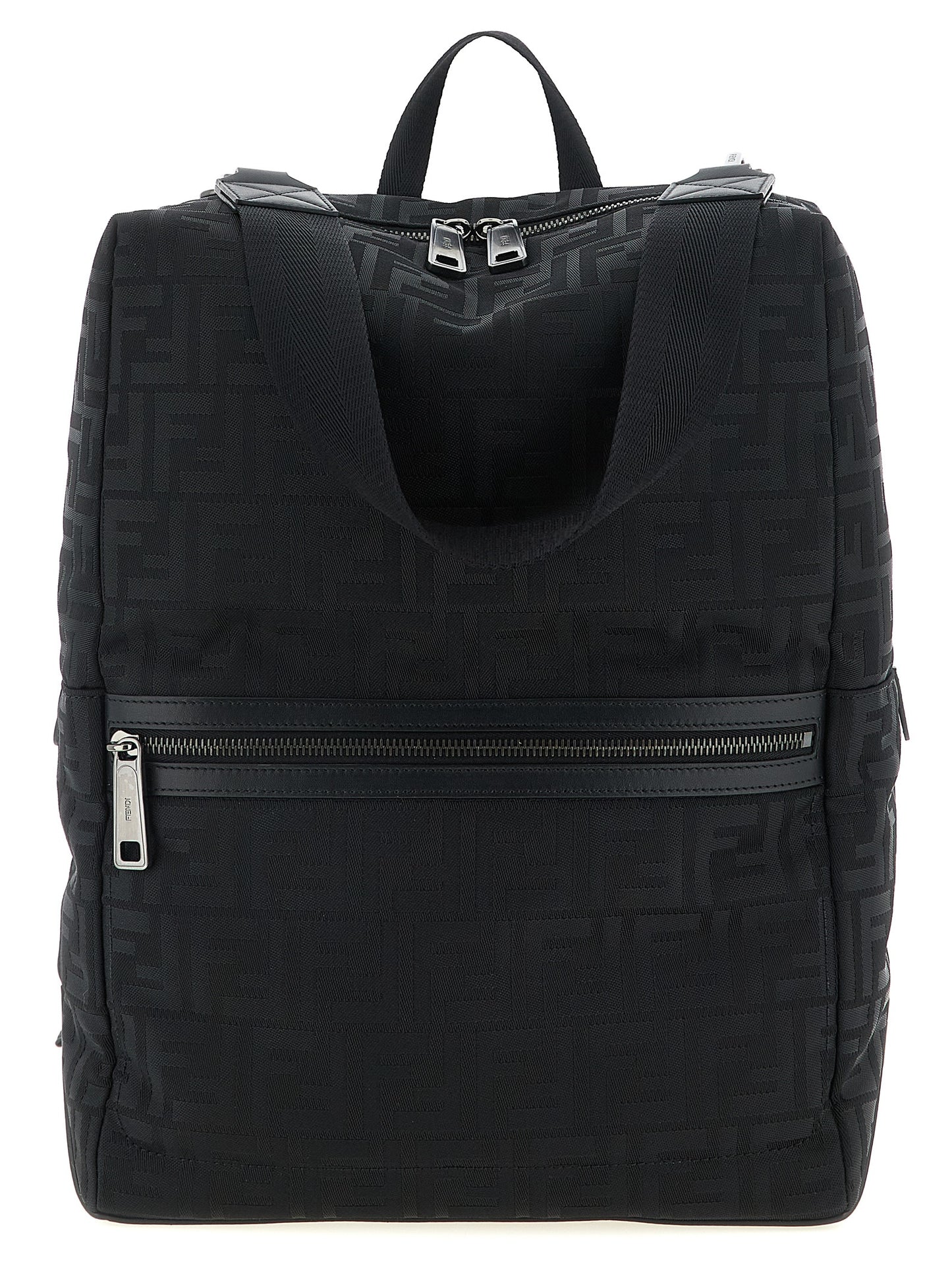 Fendi Black Lui Backpack schwarz